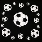 Football Design Bandanna Scarf for Unisex - 100% Cotton Neck Wear