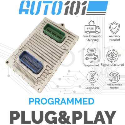 VIN Programmed 2016 Fiat 500X 2.4L Engine Computer 68307209 Plug&Play