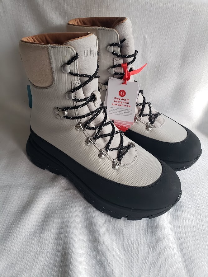 Fitflop NEO-D-HYKER E01 Waterproof Fabric/Suede Walking Boots