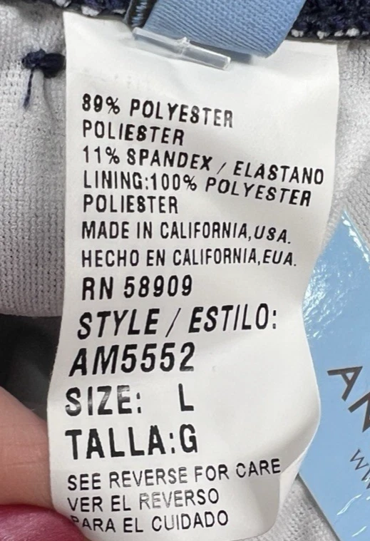 Antonio Melani Bikini Bottom Womens Large Blue Colorful Paisley Sash Swim Beach - Image 4 of 4