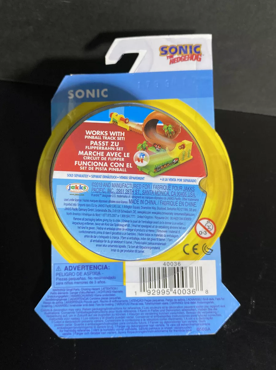 Sonic The Hedgehog - Sonic Pinball Set With Exclusive Sonic Sphere 