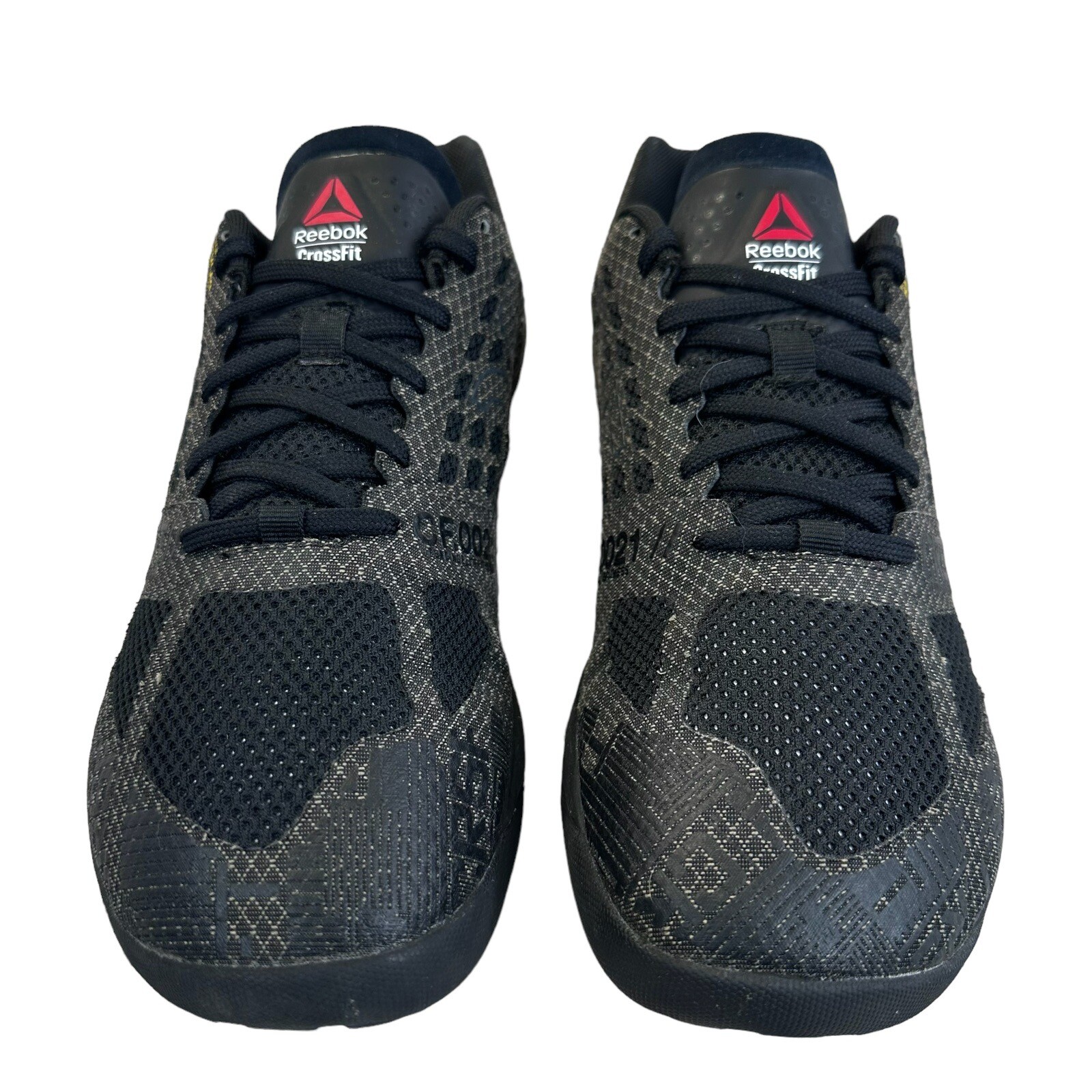 Mens Reebok Crossfit Black Gray V67608 CR5FT Kevlar Nano 5 Gym Shoes