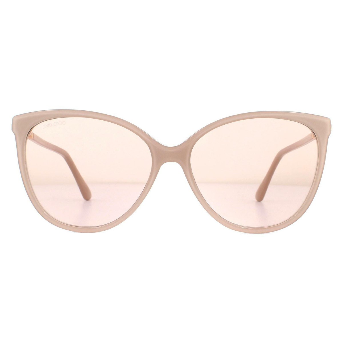JIMMY CHOO レスィキャットアイフレムサンクラス LESSIES KON Jimmy Choo Sunglasses Lissa/S KON K1 Nude Glitter Gold