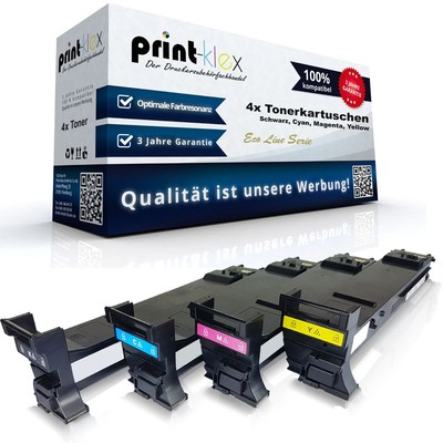 4x Jumbo XXL Toner für Konica Minolta Magicolor-4690-MF Toner Unit