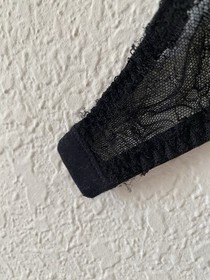 Agent Provocateur Corset Size 4 Knickers Forever Black Lace Bra Top