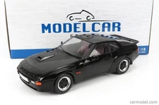 MCG 1/18 - Porsche 924 Carrera GT Black 1981 Diecast Scale model car