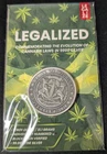 Legalized 1 oz .999 Silver Antiqued ~ 2018 Michigan ~ Blockchain Mint #258/1000