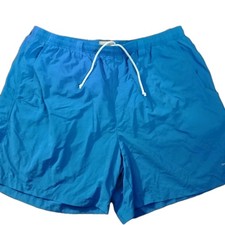 Mens Columbia PFG Omni-Shade Swim Trunks Shorts Blue Nylon Sz Xl