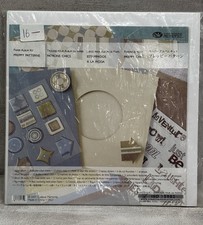 Creative Memories Preppy Patterns Paper Album Kit Stickers DieCuts Scrapbook