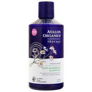 Avalon Organics Лечебный шампунь против перхоти 14 жидких унций 3190₽
