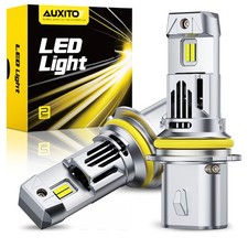 33000lm Auxito 9007 Hb5 High Low Dual Beam Combo Led Headlight Bulbs Canbus B
