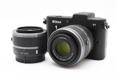 Nikon 1 1 V1 10.1MP Digital Camera - Black (Kit w/ VR 10 Nikon 1 1 V1 10.1MP Digital Camera - Black (Kit w/ VR 10