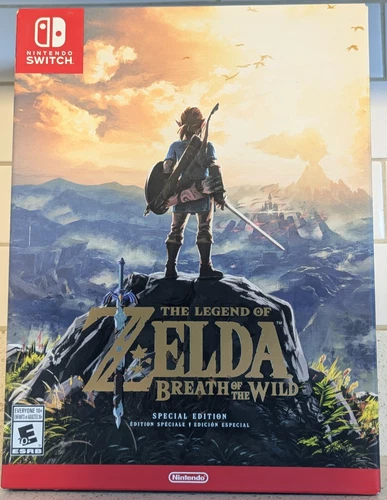 Zelda Breath of the Wild Special Edition Nintendo Switch New Sealed Authentic