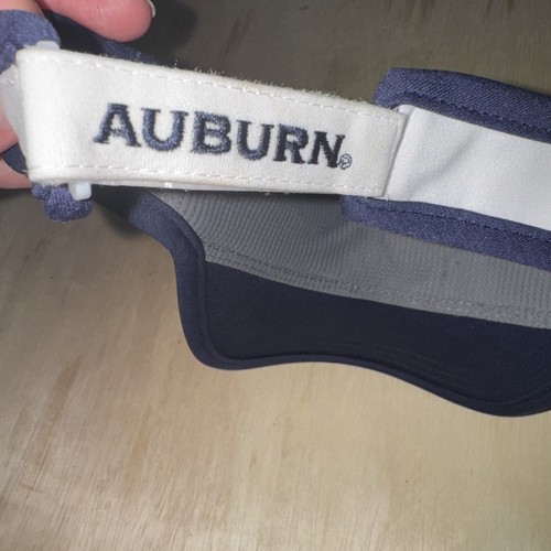 Under Armour Auburn University Adjustable Strapback Visor Hat Golf - Picture 3 of 3