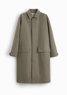 【新品】STUDIO NICHOLSON×ZARAトレンチコ　ートXS-Sサイズ 新品】ザラ×スタジオニコルソン オーバーサイズ トレンチコート（XS-S