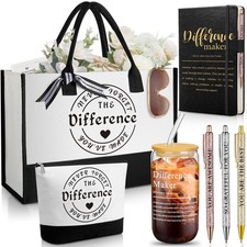7 Pcs Difference Maker Gift Thank You Gifts for Women Employee Appreciation T...