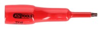 "Ks Tools 1/2\" Bit-Stecknuss Mit Schutzisolierung FüR Torx-Schrauben, T55, Lang"