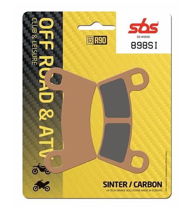 SBS 898SI Rear Sintered Off Road Brake Pads For Polaris Ranger SP 570 2022-2025