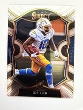 2021 Panini Select Joe Reed RC Rookie Card #97 Los Angeles Chargers. rookie card picture