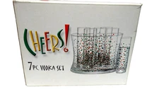 Home Essentials and Beyond CHEERS! 7pc Vodka Set
