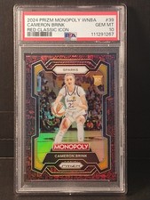 2024 Panini Prizm Monopoly WNBA - Cameron Brink #39 Classic Icons Red Prizm (RC)