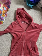 Juicy Couture Pink Velour Hoodie - Y2K Style