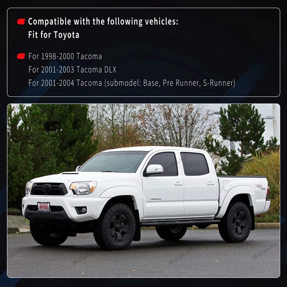 Windshield Washer Tank Reservoir w/ Cap & Pump for Toyota Tacoma 1998-04 Pickup Foto 3 de 4