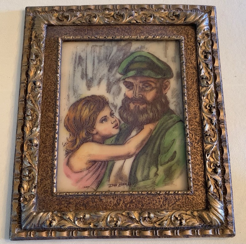 DOV BAR LEV.  ARTINI. TEVYE AND DAUGHTER. FIDDLER ON ROOF. 1965