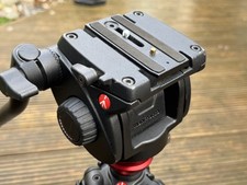 Manfrotto 745xb leg professional video tripod with 501HDV fluid tripod head.