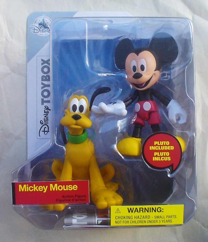Disney Parks ToyBox Mickey Mouse and Pluto Action figure for sale