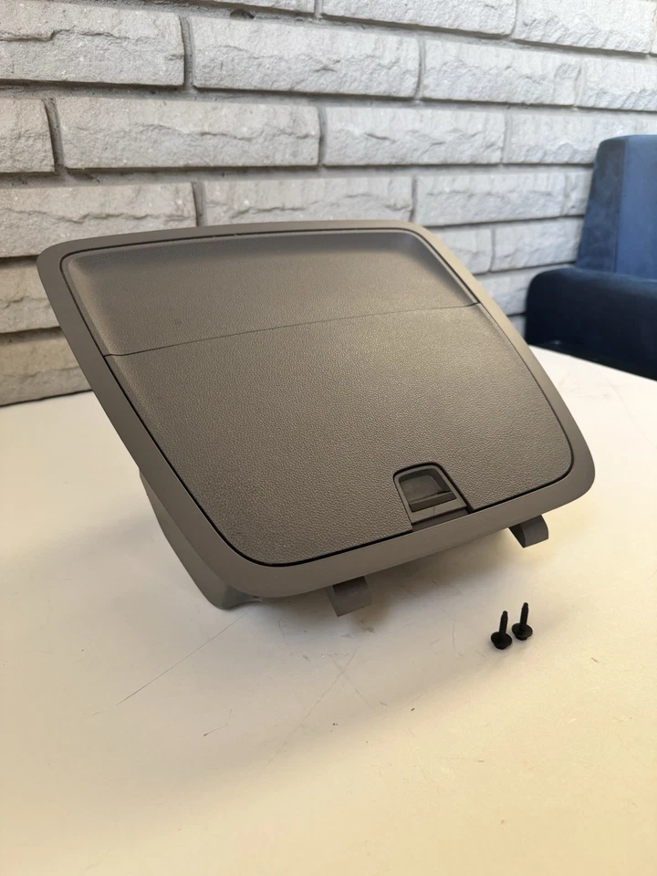 GMC Acadia Chevrolet Traverse 2013-2017 compartimento de tablero caja de almacenamiento gris cubby Foto 4 de 4