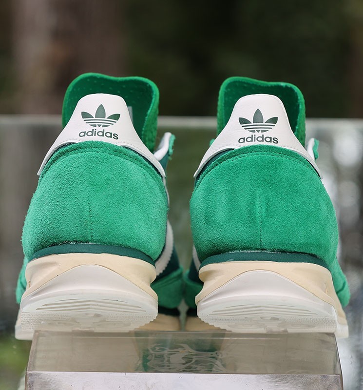 Adidas SL 72 RS Collegiate Green White Men's Size 6 Custom JH8643