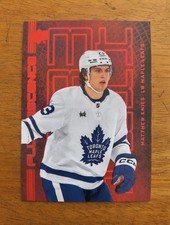 2023-24 UD Series 2 - Matthew Knies Red Fluorescence - Toronto Maple Leafs