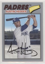 2018 Topps Archives 1977 Design Silver 68/99 Austin Hedges #170 5sb