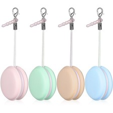 4 Pcs Macaron Cell Phone Screen Cleaners Decorative Cleaning Phone Pendants