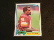 1981 Topps #194 ART MONK RC Rookie! REDSKINS! HOF!