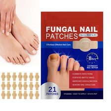 Nail Patches Repair Stickers For Damaged Toenail 21 Pieces Restores Rational