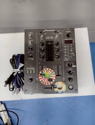 Pioneer DJM-400 2-Kanal DJ Mixer Beat Effekte 3 Band EQ mit Netzkabel JP