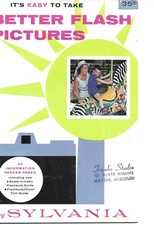 1960 Sylvania Brochure. It's Easy To Take Better Flash Pictures.