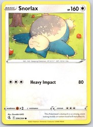 Snorlax 206/264 Common Fusion Strike