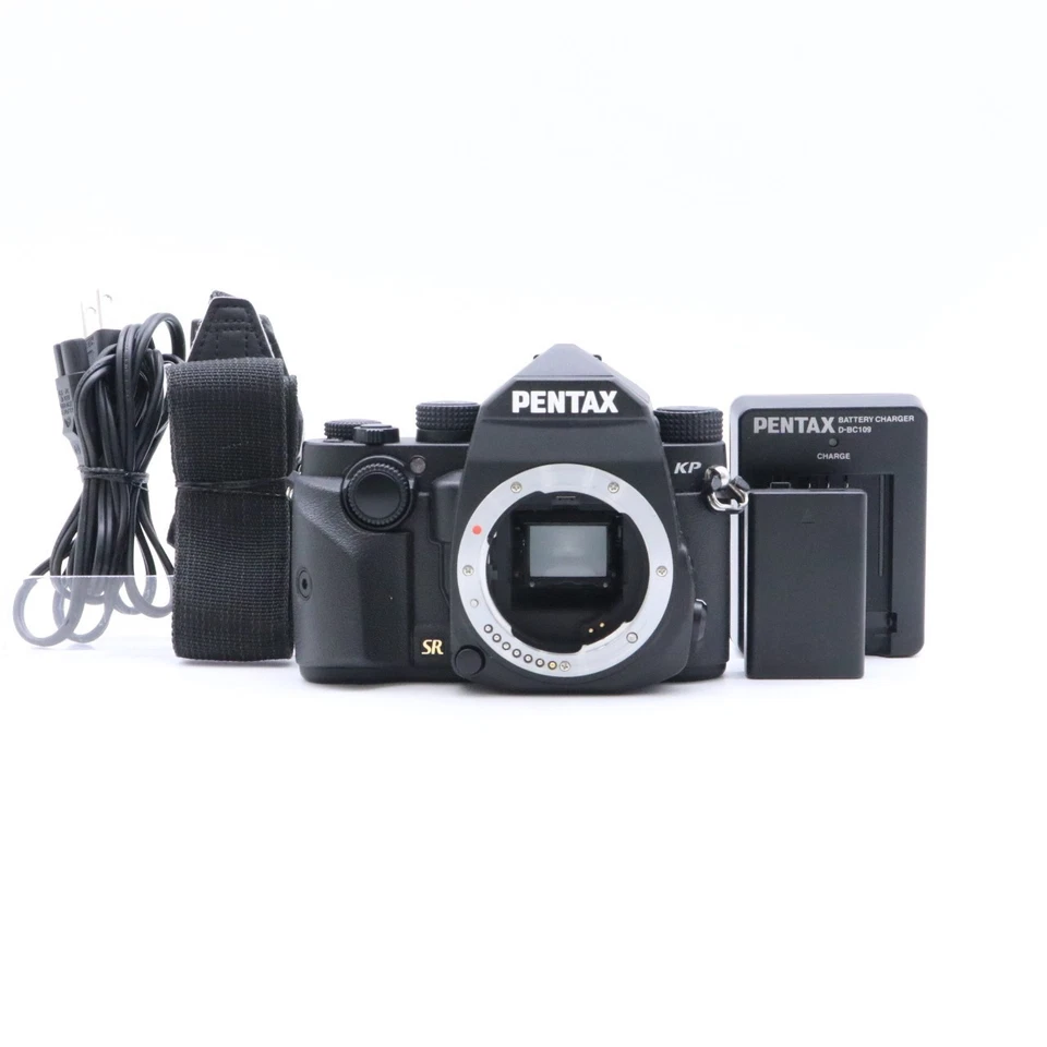 Pentax KP schwarz DSLR Kamera Body Shuttercount 11642 [Near Mint] #6342 - Bild 2 von 4