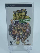Capcom Classics Collection: Reloaded (Sony PSP, 2006) CIB Cleaned and Tested