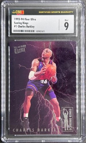 Charles Barkley #1 1993 Ultra Scoring Kings card