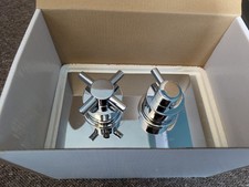 (NEW) Dual Outlet Concealed Thermostatic Shower Valve With Diverter-EcoStyle
