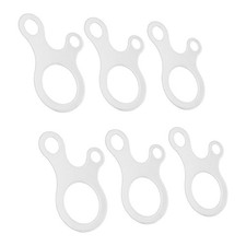 Lightweight 3-Hole Snail Button Guy Line Adjuster for Camping Hiking Gear