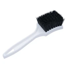  8.5-Inch Deep Clean Stiff Scrub Brush for Carpets & Floor Mats, Black 8.5"