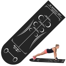 Abdominal Exercise Mat Ab Workout Mat Rubber Non-Slip Abdominal Exercise Mat ...