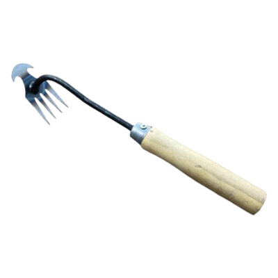 Garden Weeder Sturdy V-shaped Fork Weeding Tool Weed Puller Tool Gardening Tools