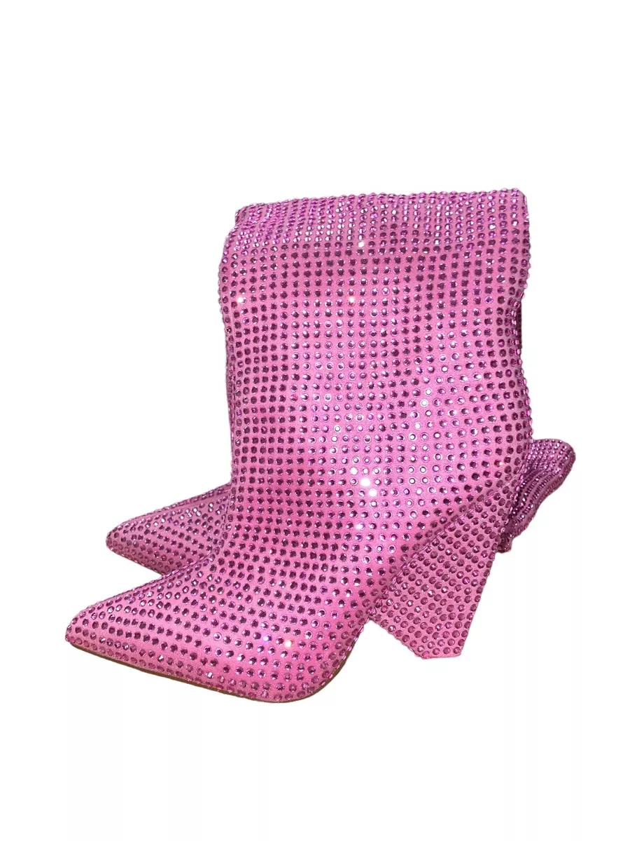 Liliana rhinestone boots sale