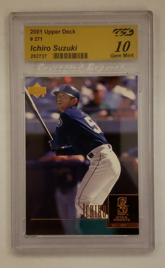 2001 UpperDeck Ichiro RC Autoイチロー 31/50 0 Ichiro Upper SPx I